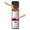 Контейнер для мусора с двумя баками Totem Compact 40 л нержавеющая сталь, Joseph Joseph, изображение 10