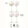 Набор из 4 бокалов для белого вина Pearl 325 мл, LSA International, изображение 6