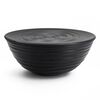 Миска с крышкой Tierra, 25 см, черная, Guzzini
