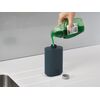 Органайзер для раковины с дозатором для мыла и бутылочкой SinkBase Plus серый, Joseph Joseph, изображение 2
