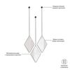 Зеркала декоративные Dima чёрные, Umbra, изображение 6