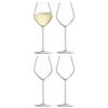 Набор из 4 бокалов для шампанского Borough 285 мл, LSA International
