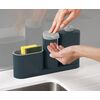 Органайзер для раковины с дозатором для мыла и бутылочкой SinkBase Plus серый, Joseph Joseph, изображение 4