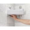 Органайзер для душа с зеркалом EasyStore угловой белый, Joseph Joseph, изображение 13