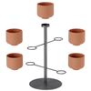 Подставка для цветов Terrapotta с горшками 5 шт, titanium, Umbra, изображение 6