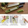 Терка для цедры с очистителем лезвия Handi-Zest  зеленая, Joseph Joseph, изображение 7