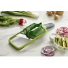 Терка с держателем для продуктов Mandoline зеленая, Joseph Joseph, изображение 8