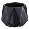 Горшок цветочный Rhombus, 12,5 см, матовый черный, Liberty Jones, изображение 6