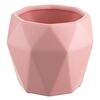 Горшок цветочный Rhombus, 13,5 см, матовый розовый, Liberty Jones, изображение 2
