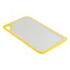 Доска разделочная из пшеничного волокна Homi, 29х20 см, светло-серая с желтым кантом, Smart Solutions, изображение 2