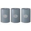 Набор банок для хранения Zinco, 1,2 л, серые, 3 шт., Smart Solutions
