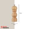 Мельница для перца Smart Solutions, 15 см, дерево, Smart Solutions, изображение 12