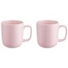 Набор кружек Simplicity, 410 мл, розовые, 2 шт., Liberty Jones
