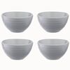 Набор пиал In The Village, 150 мл, серые, 4 шт., Liberty Jones