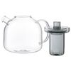 Чайник стеклянный, 750 мл, серый, Smart Solutions, изображение 5