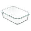 Контейнер для запекания и хранения прямоугольный с крышкой, 1 л, светло-серый, Smart Solutions, изображение 6