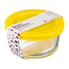 Контейнер для запекания и хранения круглый с крышкой, 236 мл, желтый, Smart Solutions, изображение 5