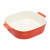 Блюдо для запекания Soft Ripples, 26,2х22,6 см, красное, Liberty Jones, изображение 5