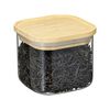 Банка для хранения квадратная Glass Bamboo, 600 мл, Smart Solutions, изображение 5