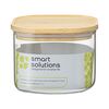 Банка для хранения квадратная Glass Bamboo,1 л, Smart Solutions, изображение 9