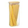 Банка для хранения прямоугольная Glass Bamboo, 2 л, Smart Solutions, изображение 6