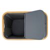 Корзина для белья с двумя отделениями Neat Twin, 53,5х33х53 см, серая, Smart Solutions, изображение 6