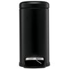 Ведро мусорное с педалью, графит, 5 л, Smart Solutions, изображение 2
