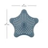 Фильтр для слива Starfish, серо-голубой, UMBRA, изображение 13