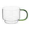 Набор кружек Orb, 400 мл, прозрачные/зеленые, 2 шт., Liberty Jones, изображение 7
