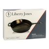 Сковорода чугунная Brasen с масляной полировкой, ?30 см, Liberty Jones, изображение 9