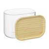 Банка для хранения прямоугольная Glass Bamboo, 600 мл, Smart Solutions, изображение 7