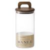 Банка для хранения стеклянная с крышкой из акации Hanle, 1,4 л, Liberty Jones, изображение 3