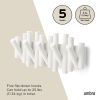 Вешалка настенная Picket, 5 крючков, белая, UMBRA, изображение 13