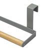 Держатель для полотенец подвесной Granli, 24х8,5 см, серый, Smart Solutions, изображение 6
