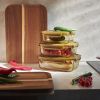 Контейнер для хранения и переноски продуктов 630 мл янтарного цвета, Smart Solutions, изображение 5