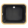 Корзина для белья Neat Mid, 40x33x43 см, черная, Smart Solutions, изображение 4