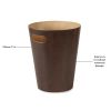 Корзина для мусора  Woodrow эспрессо, Umbra, изображение 11