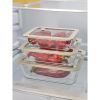 Контейнер для запекания и хранения стеклянный с вакуумным эффектом, 2,6 л, молочный, Smart Solutions, изображение 5