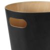 Корзина для мусора Woodrow, 9 л, черная, Umbra, изображение 2