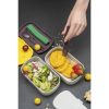 Ланч-бокс с приборами Food Time, 1 л, серый, Smart Solutions, изображение 10