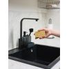 Набор губок для посуды из целлюлозы и кокосового волокна Eco Sponge, черные, 6 шт., Smart Solutions, изображение 9