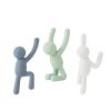 Вешалки-крючки Buddy 3 шт. разноцветные мятные, Umbra, изображение 9