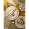 Набор столовых приборов Globe, золотистые, 16 пред., Liberty Jones, изображение 4