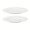 Набор тарелок Soft Ripples, Dual Glazing, 16 см, 2 шт., Liberty Jones