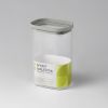 Банка для хранения прямоугольная Vacuum Glass, 1,25 л, светло-серая, Smart Solutions, изображение 3