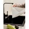 Коврик для сушки посуды Dry Flex, 34,5х31,5 см, графит, Smart Solutions, изображение 4