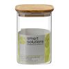 Банка для хранения квадратная Glass Acacia, 1,1 л, Smart Solutions, изображение 5