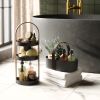 Органайзер для косметики Bellwood, 20х50 см, черный/орех, UMBRA, изображение 5