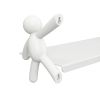Полка Buddy, 46х15 см, белая, UMBRA, изображение 7