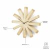 Часы настенные Ribbon, 51 см, дерево, UMBRA, изображение 9